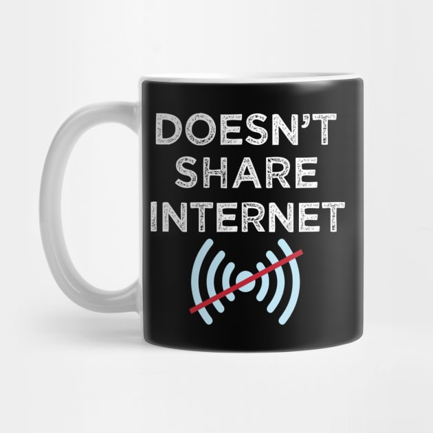 Doesn't share internet or Tether Hotspot Mobile Data by alltheprints